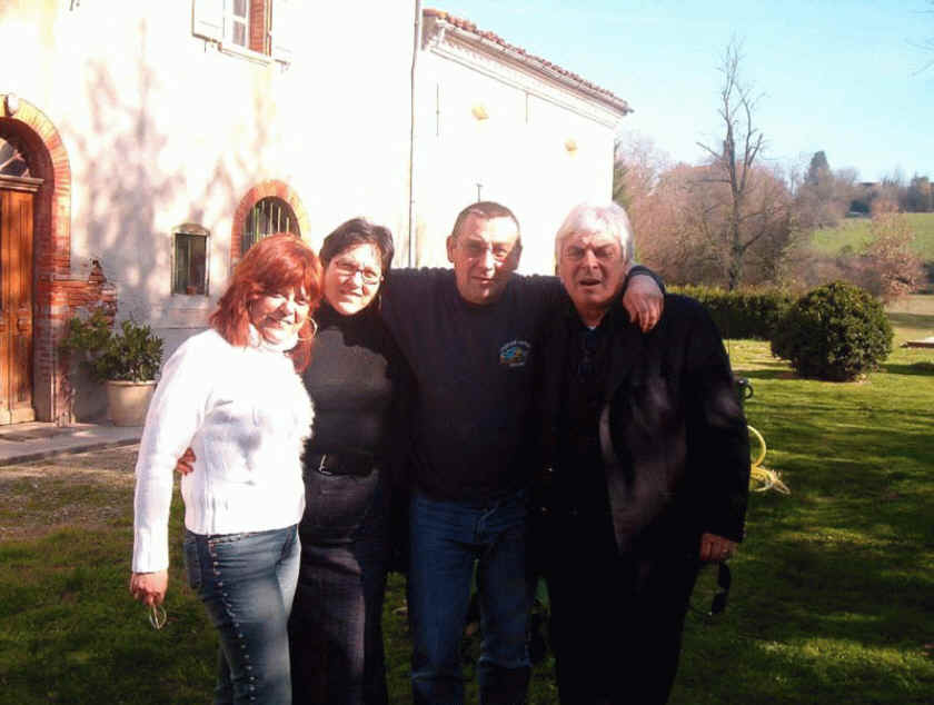 Marie-Paule, Rita, Christian et Robert